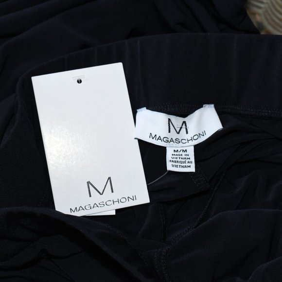Magaschoni Black Palazzo Pants NWT - Picture 3 of 3
